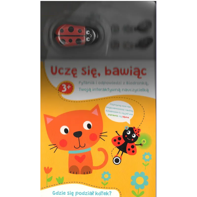 GDZIE SIĘ PODZIAŁ KOTEK? UCZĘ SIĘ, BAWIĄC 3+ PYTANIA I ODPOWIEDZI Z BIEDRONKĄ, TWOJĄ INTERAKTYWNĄ NAUCZYCIELKĄ - Yo... GDZIE SIĘ PODZIAŁ KOTEK? UCZĘ SIĘ, BAWIĄC 3+ PYTANIA I ODPOWIEDZI Z BIEDRONKĄ, TWOJĄ INTERAKTYWNĄ NAUCZYCIELKĄ - Yo...