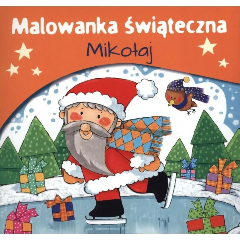 MIKOŁAJ MALOWANKA ŚWIĄTECZNA - Skrzat MIKOŁAJ MALOWANKA ŚWIĄTECZNA - Skrzat