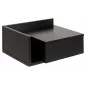 Szafka Nocna Wisząca Ashlan Ii Czarna Mdf Z Szufladą I Półką 40 Cm Szafka Nocna Wisząca Ashlan Ii Czarna Mdf Z Szufladą I Półką 40 Cm