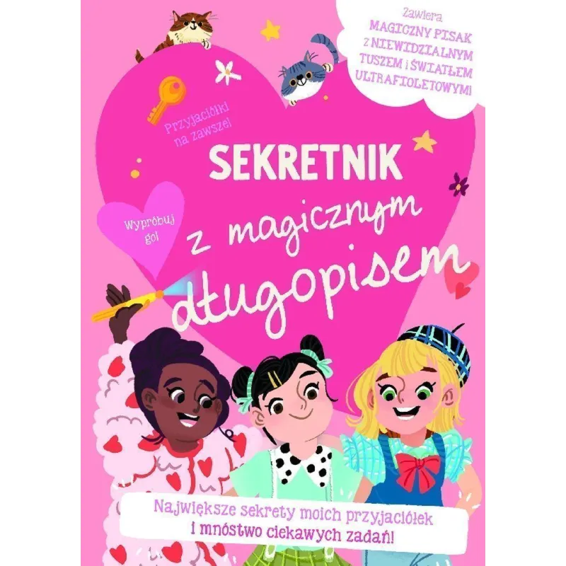 PRZYJACIÓŁKI NA ZAWSZE. SEKRETNIK Z MAGICZNYM DŁUGOPISEM
