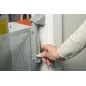 Barierka Ochronna Rozwijana Lionelo Tulia Grey Do 145 Cm - Łatwy Montaż