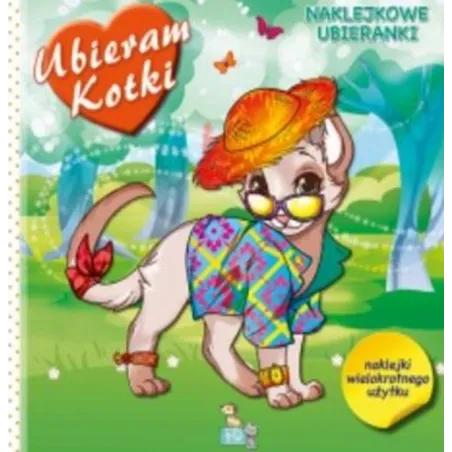 UBIERAM KOTKI. NAKLEJKOWE UBIERANKI