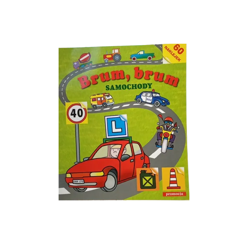 BRUM, BRUM SAMOCHODY. NAKLEJANKI BRUM, BRUM SAMOCHODY. NAKLEJANKI