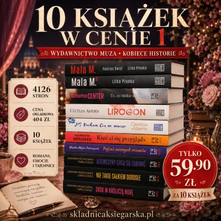 10 KSIĄŻEK W CENIE 1 PAKA KSIĄŻKOMANIAKA KOBIECE HISTORIE Z WYDAWNICTWA MUZA| MIŁOŚĆ, PRZYJAŹŃ I EMOCJE