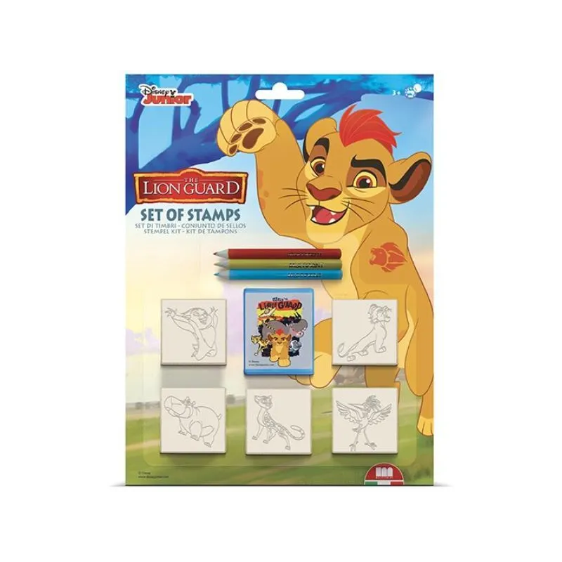 ZESTAW PIECZĄTEK Z AKCESORIAMI DISNEY KRÓL LEW - Multiprint ZESTAW PIECZĄTEK Z AKCESORIAMI DISNEY KRÓL LEW - Multiprint