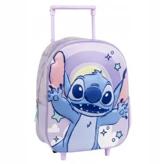 PLECAK NA KÓŁKACH 3D STITCH 31 CM