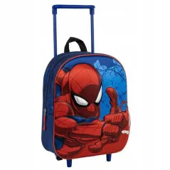 PLECAK NA KÓŁKACH 3D SPIDER-MAN 31 CM
