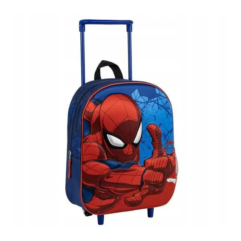 PLECAK NA KÓŁKACH 3D SPIDER-MAN 31 CM