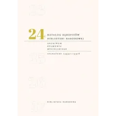 KATALOG RĘKOPISÓW BIBLIOTEKI NARODOWEJ 24 Michał Klubiński - Biblioteka Narodowa
