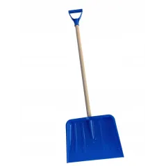 DZIECIĘCA ŁOPATA SZUFLA DO ŚNIEGU Z DREWNIANYM TRZONKIEM 94 CM