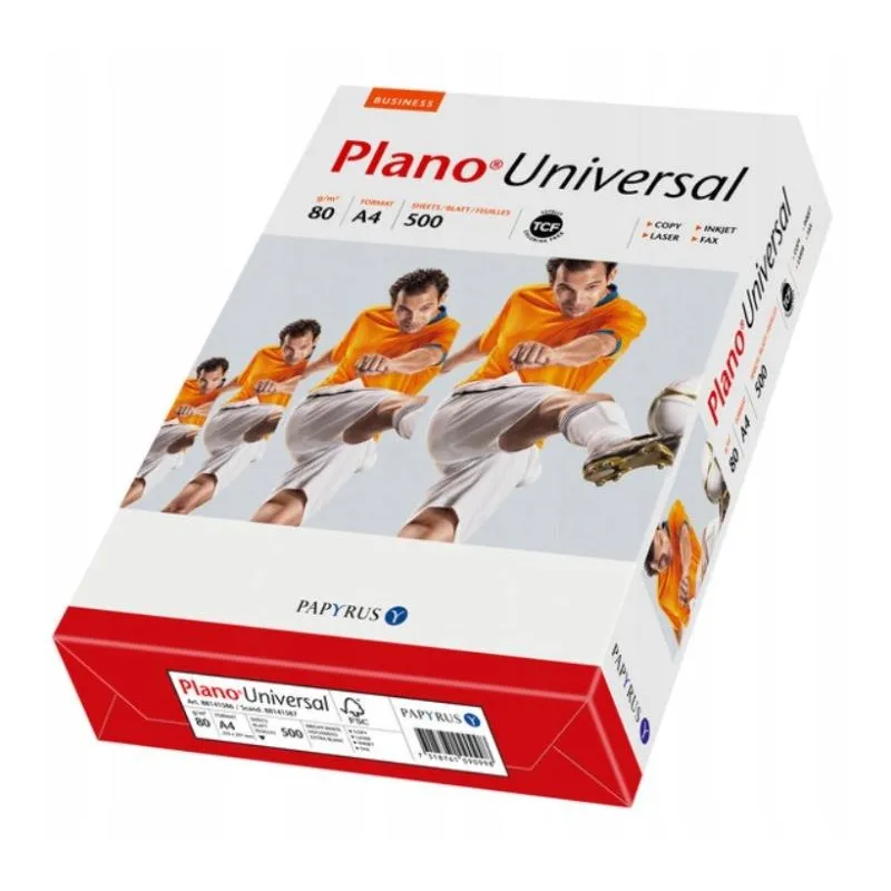 PAPIER KSERO PLANO UNIVERSAL A4 80G 500 ARKUSZY PAPYRUS PAPIER KSERO PLANO UNIVERSAL A4 80G 500 ARKUSZY PAPYRUS