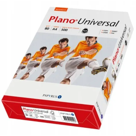 PAPIER KSERO PLANO UNIVERSAL A4 80G 500 ARKUSZY PAPYRUS