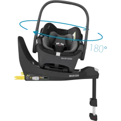 FOTELIK SAMOCHODOWY MAXI-COSI PEBBLE 360 ESSENTIAL BLACK 0–13 KG