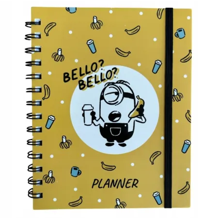 PLANER A5 MINIONKI BEZDATOWY BENIAMIN