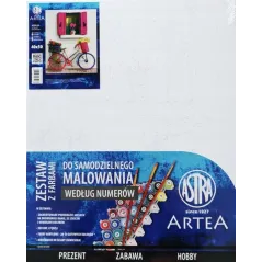 MALOWANIE PO NUMERACH ROWER OBRAZ 40 X 50 CM ASTRA