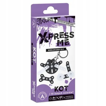 Zestaw Do Wykonania Breloka Kot X-Press Me Alexander 6+