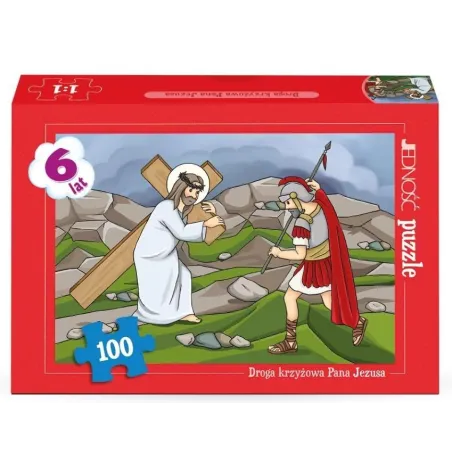 PUZZLE 100 ELEMENTÓW DROGA KRZYŻOWA PANA JEZUSA 6+
