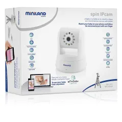 ELEKTRONICZNA NIANIA KAMERA OBROTOWA WIFI Z APLIKACJĄ CZUJNIKA RUCHU MINILAND BABY
