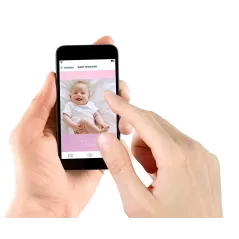 Elektroniczna Niania Kamera Obrotowa Wifi Z Aplikacją Czujnika Ruchu Miniland Baby