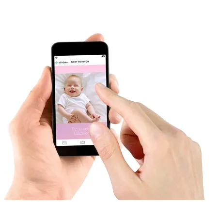 Elektroniczna Niania Kamera Obrotowa Wifi Z Aplikacją Czujnika Ruchu Miniland Baby