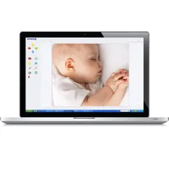 ELEKTRONICZNA NIANIA KAMERA OBROTOWA WIFI Z APLIKACJĄ CZUJNIKA RUCHU MINILAND BABY