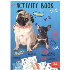 PSY. ACTIVITY BOOK. ŁAMIGŁÓWKI I NALEPKI - Derform