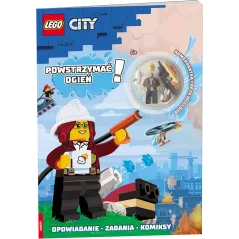 LEGO CITY POWSTRZYMAĆ OGIEŃ! + FIGURKA 5+ - Ameet