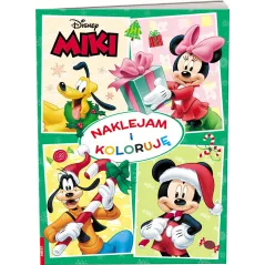 DISNEY MIKI NAKLEJAM I KOLORUJĘ - Ameet