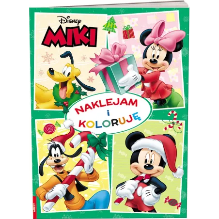 Disney Miki. Naklejam I Koloruję Disney Miki. Naklejam I Koloruję