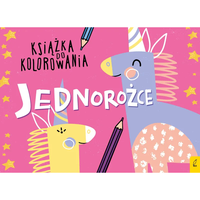 JEDNOROŻCE KSIĄŻKA DO KOLOROWANIA - Wilga