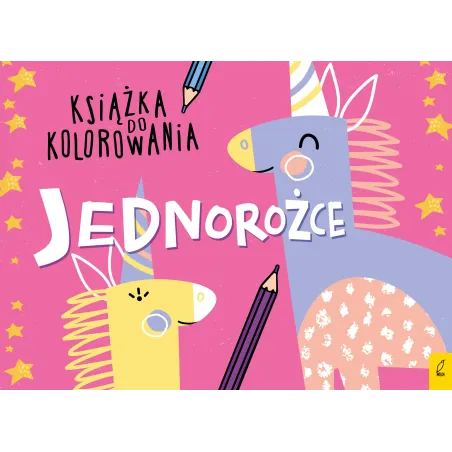 JEDNOROŻCE KSIĄŻKA DO KOLOROWANIA - Wilga