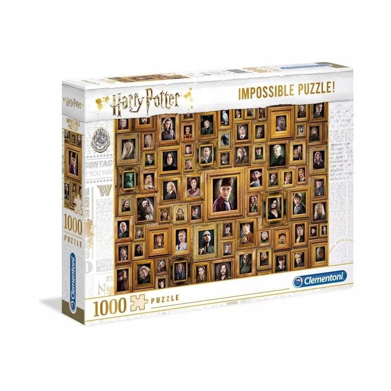 PUZZLE HARRY POTTER IMPOSSIBLE1000 ELEMENTÓW CLEMENTONI 10+