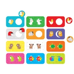 Puzzle Z Dziurką Przyjaciele Czuczu 15M+