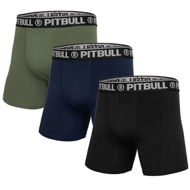 BOKSERKI MĘSKIE 3-PAK ROZMIAR XL PITBULL