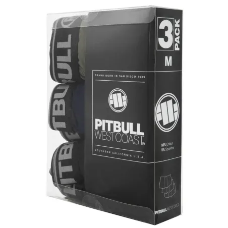 Bokserki Męskie 3-Pak Rozmiar Xl Pitbull