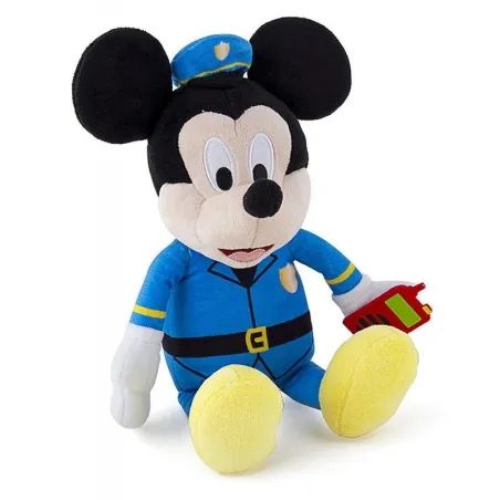 Interaktywna Myszka Mickey Policjant Z Dźwiękiem 28 Cm 12M+