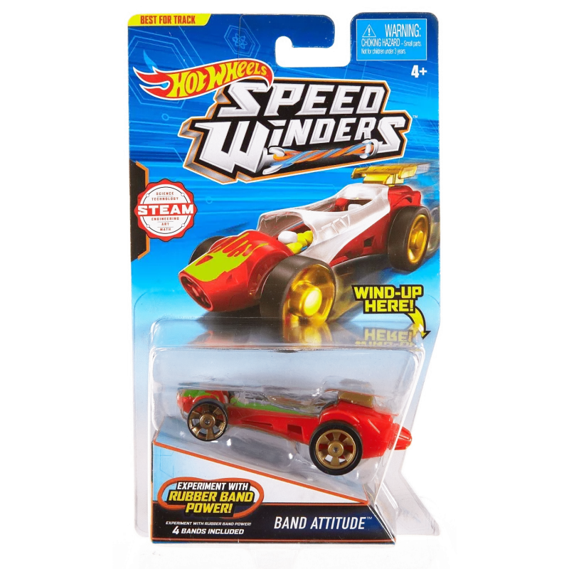 HOT WHEELS AUTONAKRĘCIAKI SAMOCHÓD BAND ATTITUDE 4+
