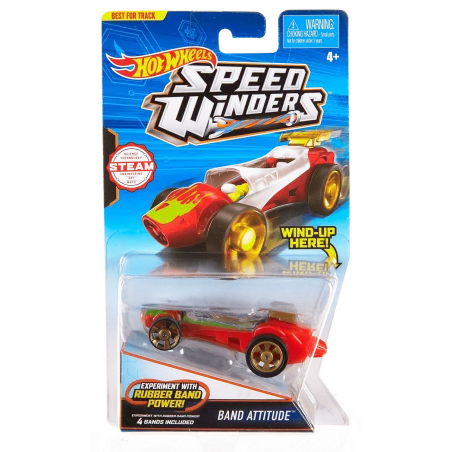 HOT WHEELS AUTONAKRĘCIAKI SAMOCHÓD BAND ATTITUDE 4+
