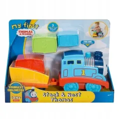 TOMEK I PRZYJACIELE MÓJ PIERWSZY TOMEK Z KLOCKAMI FISHER PRICE 12M+ - Mattel
