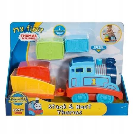 TOMEK I PRZYJACIELE MÓJ PIERWSZY TOMEK Z KLOCKAMI FISHER PRICE 12M+ - Mattel