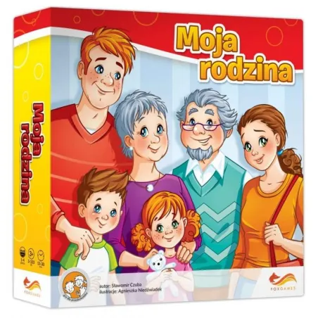 MOJA RODZINA GRA RODZINNA 3+ - FoxGames