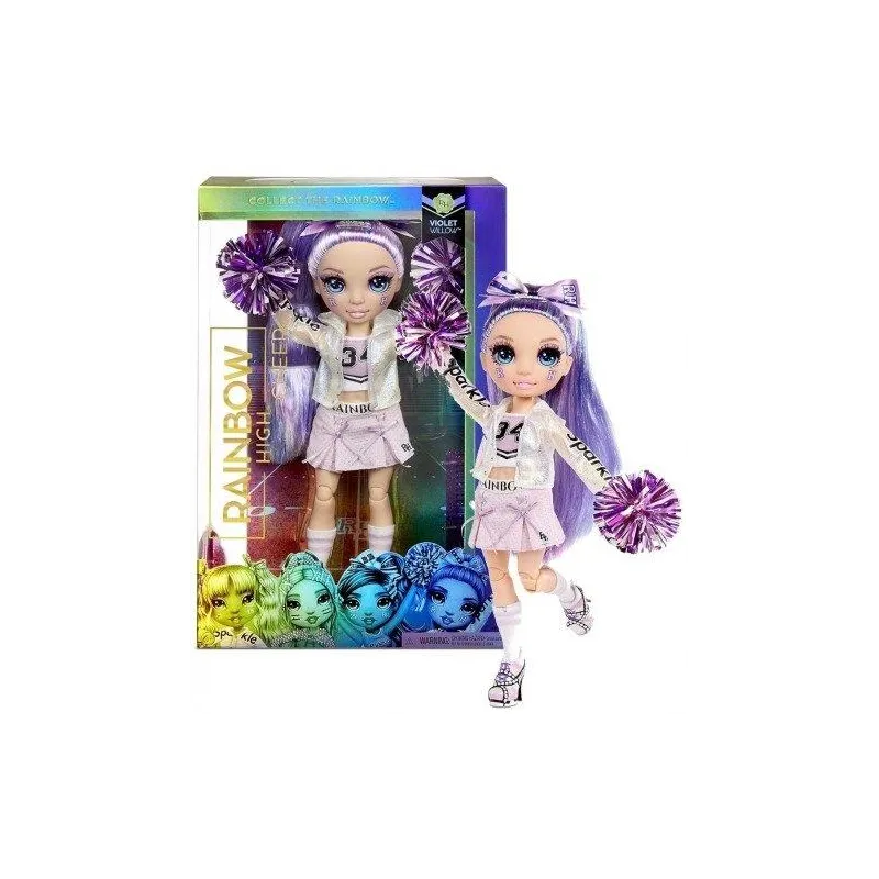 LALKA RAINBOW HIGH CHEER VIOLET WILLOW 6+