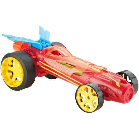 Hot Wheels Autonakręciaki Wyścigówka Czerwona 4+