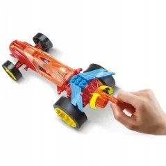 HOT WHEELS AUTONAKRĘCIAKI WYŚCIGÓWKA CZERWONA 4+ - Mattel