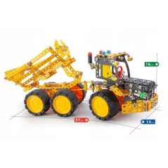 Metalowe Klocki Konstrukcyjne Pro-Muck 7W1 732 Elementów Alexander 7+