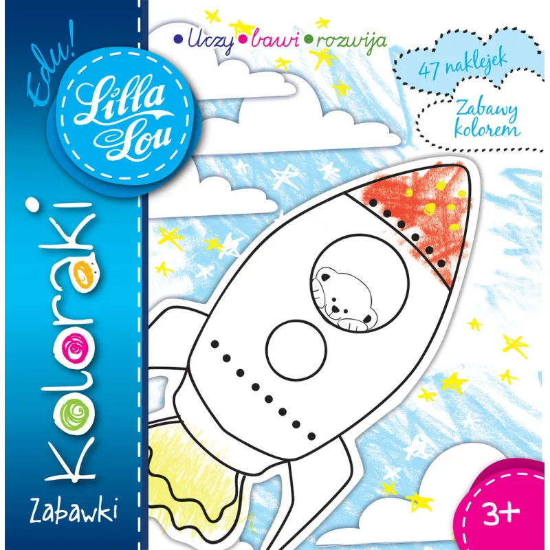 ZABAWKI KOLORAKI LILLA LOU 3+ - Wilga