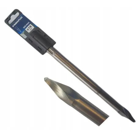 Dłuto Kucie Szpicak Sds Max 18X280 Mm 4 Krawędzie Tnące Rawlplug