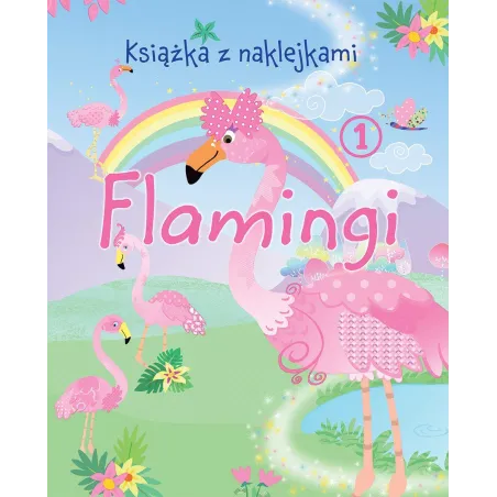 Flamingi Książka Z Naklejkami