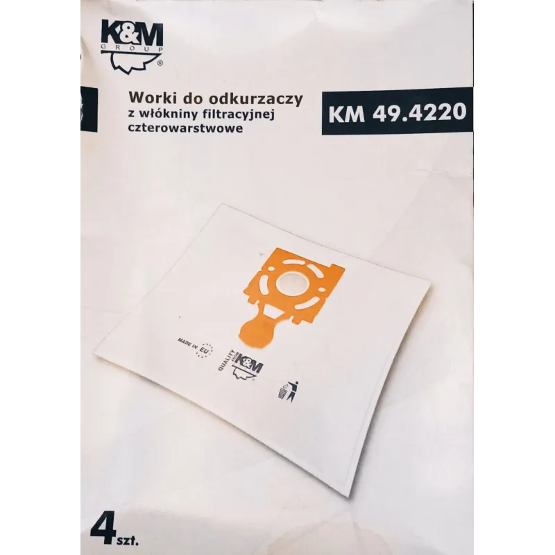 WORKI DO ODKURZACZY KM 49.4220 4 SZT