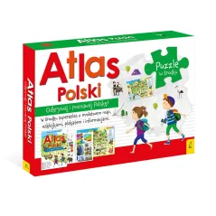 ATLAS POLSKI ODKRYWAJ I POZNAWAJ ŚWIAT + ATLAS